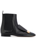 Sergio Rossi Sr1 Beatles Ankle Boots - Black