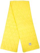 Opening Ceremony Logo Patch Quilted Scarf - Yellow