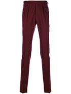 Pt01 Pleated Trousers - Red