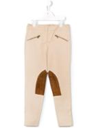 Ralph Lauren Kids Knee Patch Jodhpurs, Girl's, Size: 12 Yrs, Nude/neutrals