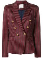 Pinko Stripped Blazer - Red