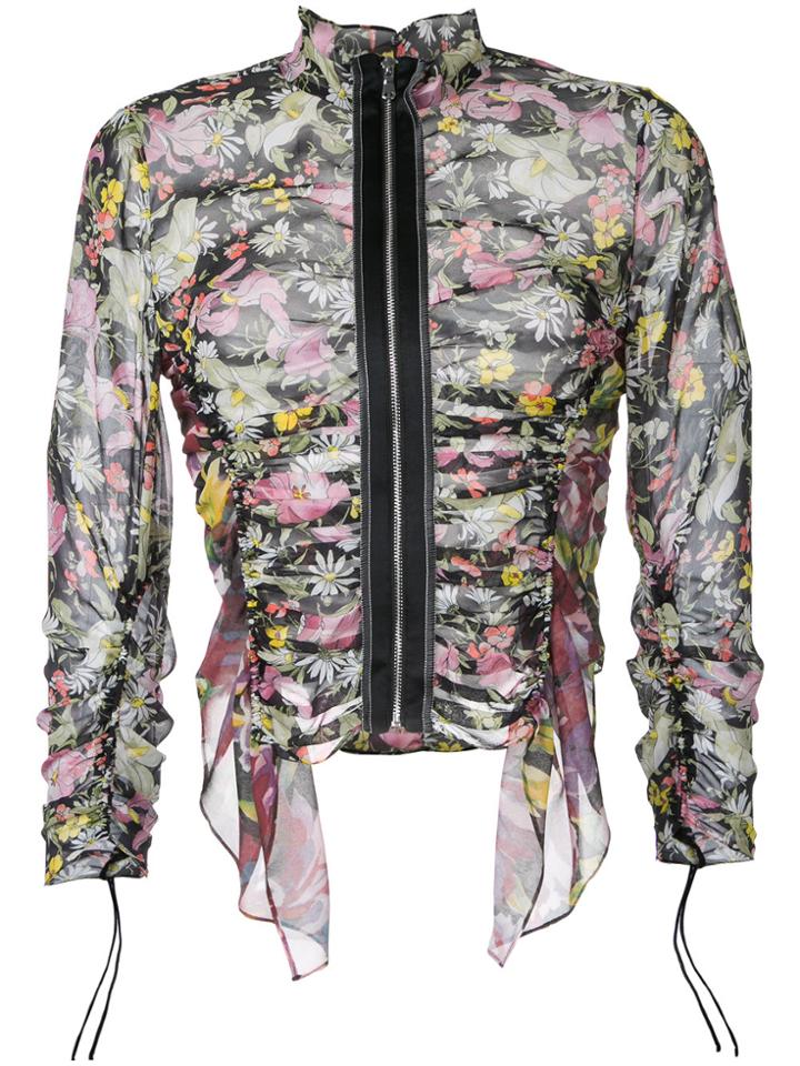 3.1 Phillip Lim Floral Printed Jacket - Multicolour