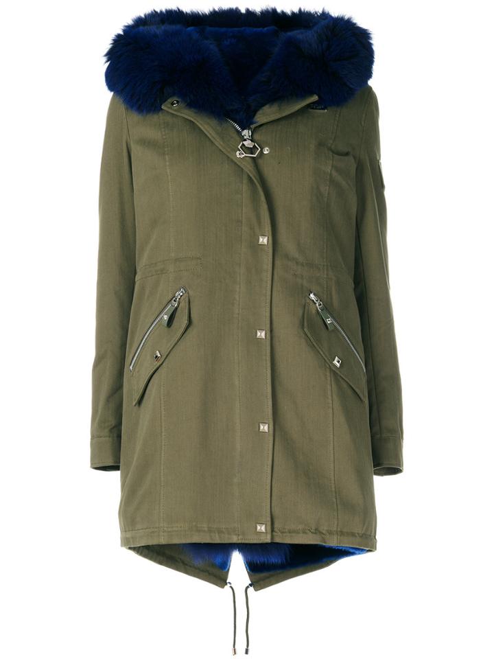 Philipp Plein Arts District Parka - Green