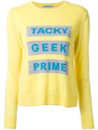 Guild Prime 'tacky Geek Prime' Jumper, Women's, Size: 36, Yellow/orange, Acrylic/lambs Wool