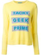Guild Prime 'tacky Geek Prime' Jumper, Women's, Size: 36, Yellow/orange, Acrylic/lambs Wool