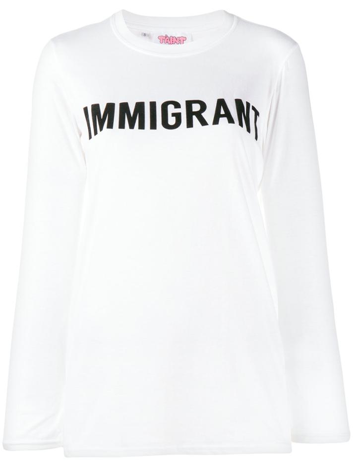 Ashish 'immigrant' T-shirt - White