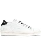 Leather Crown Cervo Sneakers - White