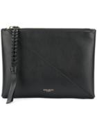 Nina Ricci Zipped Clutch - Black