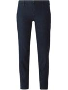 J Brand Straight Leg Cropped Jeans - Blue