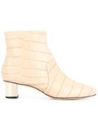 Nanushka Embossed Style Boots - Neutrals