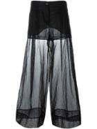 Emilio Pucci Sheer Wide Leg Trousers