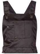 Koonhor Satin Dungaree Top