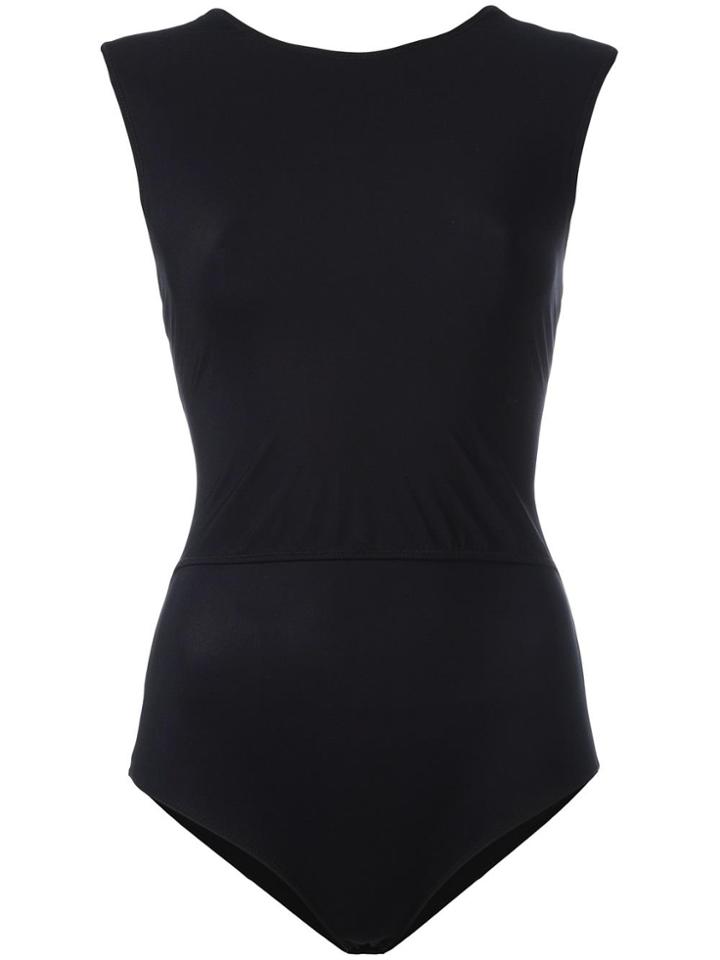 Maison Margiela Sleeveless Jersey Body - Black