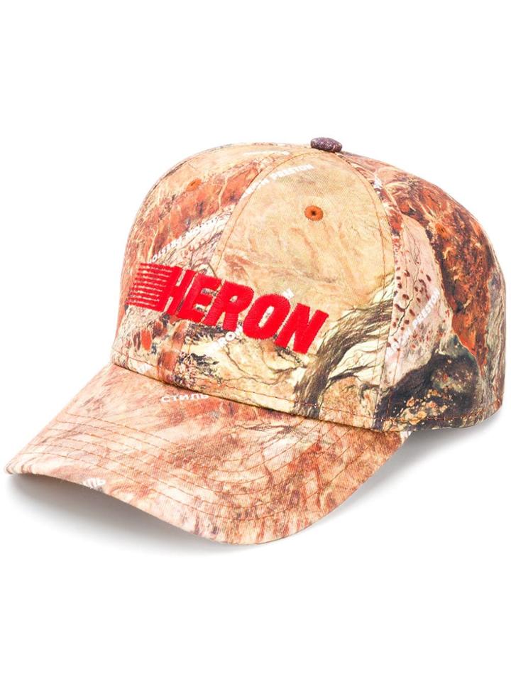 Heron Preston Logo Cap - Orange