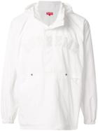 Supreme Logo Pullover Jacket - White