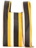 Stella Mccartney Striped Shoulder Bag