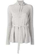 Loro Piana Ribbed Roll-neck Sweater - Grey
