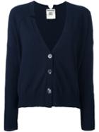 Erika Cavallini 'semicouture' Cardigan, Women's, Size: Large, Blue, Viscose/cashmere/merino