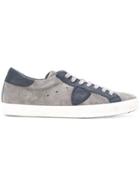 Philippe Model Lateral Logo Patch Sneakers - Grey