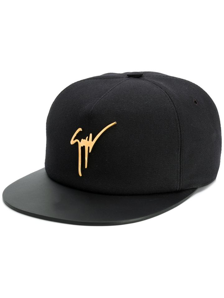 Giuseppe Zanotti Design Logo Baseball Cap - Black