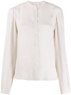 Filippa-k Adele Mandarin Collar Shirt - White