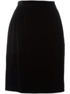 Yves Saint Laurent Vintage Velvet Skirt