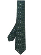 Kiton Classic Printed Tie - Green