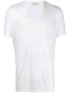 Etro V-neck T-shirt - White