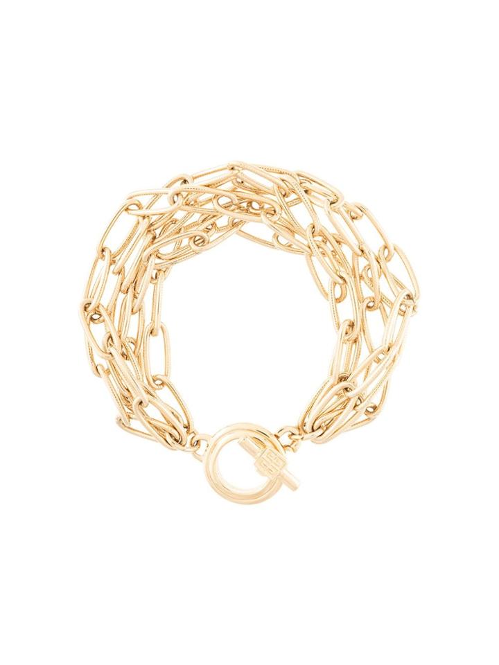 Givenchy Pre-owned Multi-chains Bracelet - Gold