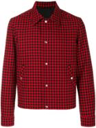 Ami Alexandre Mattiussi Snap Button Jacket - Red