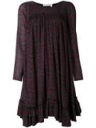 Chloé - Berry Print Dress - Women - Silk/cotton/polyester - 40, Red, Silk/cotton/polyester