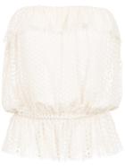 Nk Collection Sleeveless Top - White