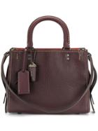 Coach Zipped Tote Bag - Brown