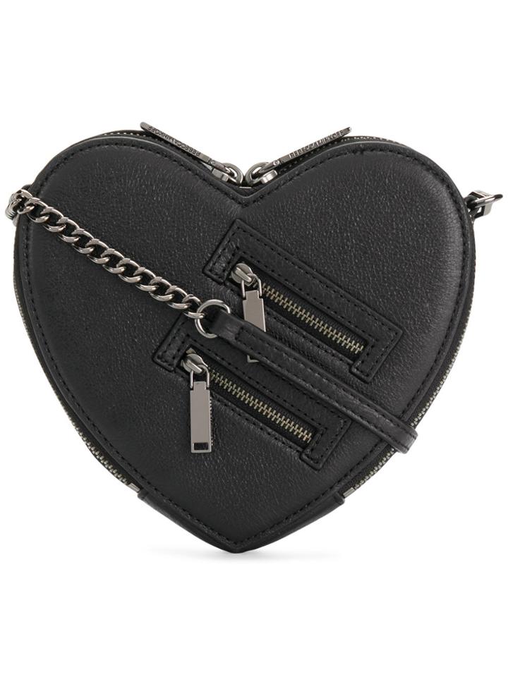 Rebecca Minkoff Heart Crossbody Bag - Black