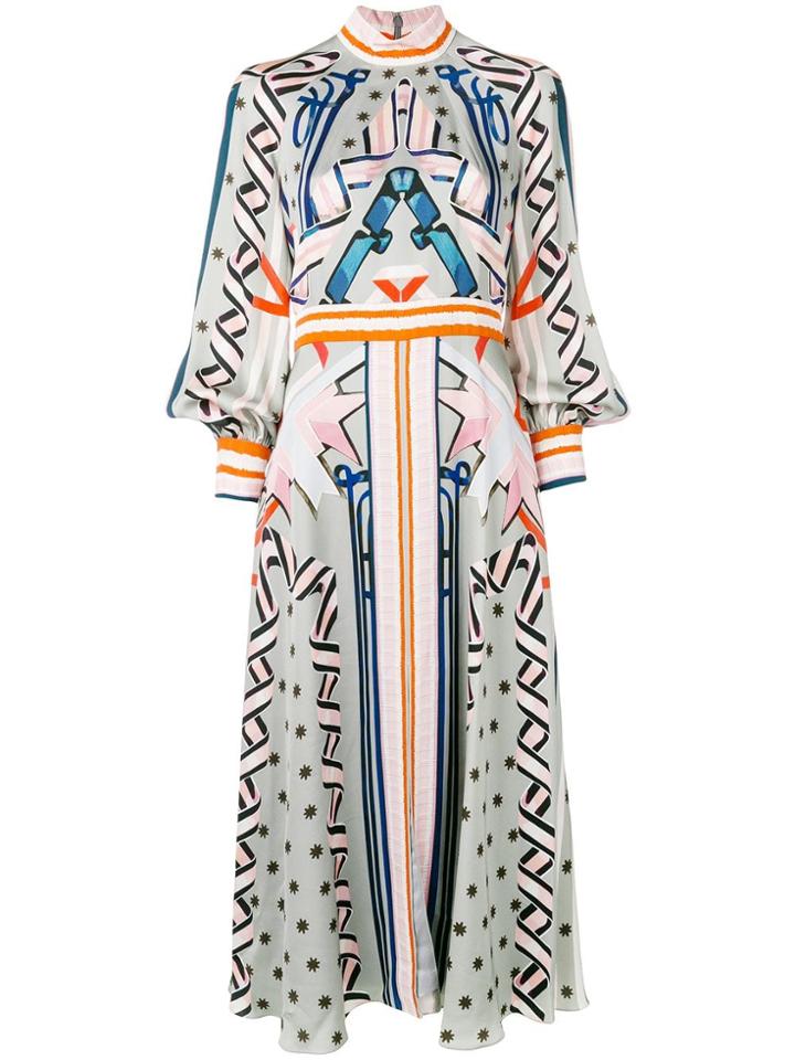 Temperley London Ribbon Dress - Grey
