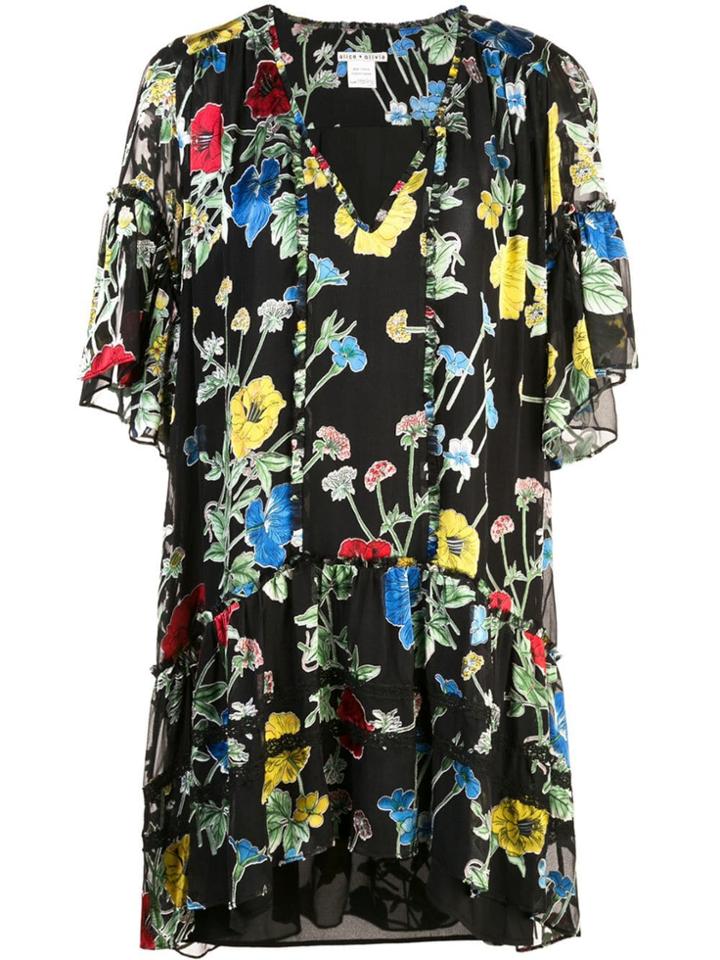 Alice+olivia Pauline Tunic Dress - Black