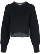 Alexander Wang Curved Hem Sweatshirt - Black