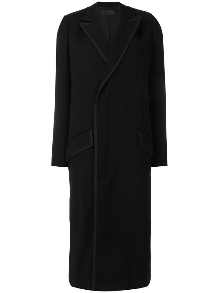Haider Ackermann Trimmed Long Coat - Black