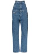 Diesel Red Tag Extended Rise Straight Leg Jeans - Blue