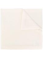 Fay Knitted Scarf - White