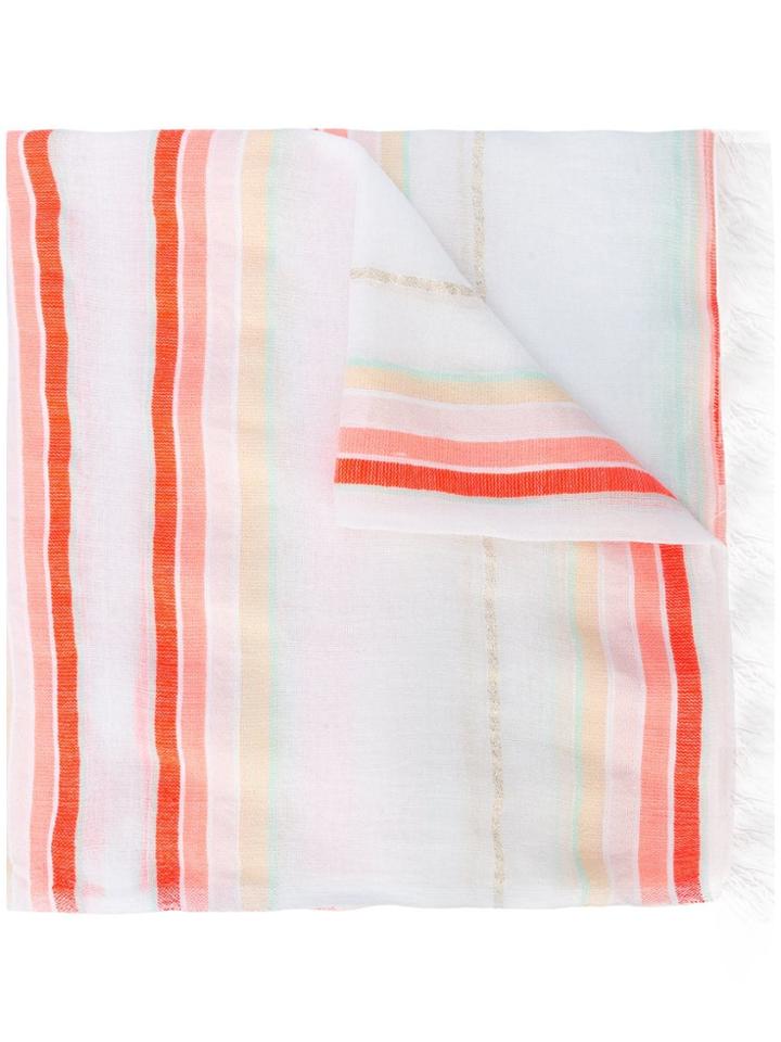 Lemlem Fiesta Striped Scarf - Yellow