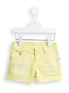 Dkny Kids Mini Denim Shorts, Girl's, Size: 12 Yrs, Yellow/orange