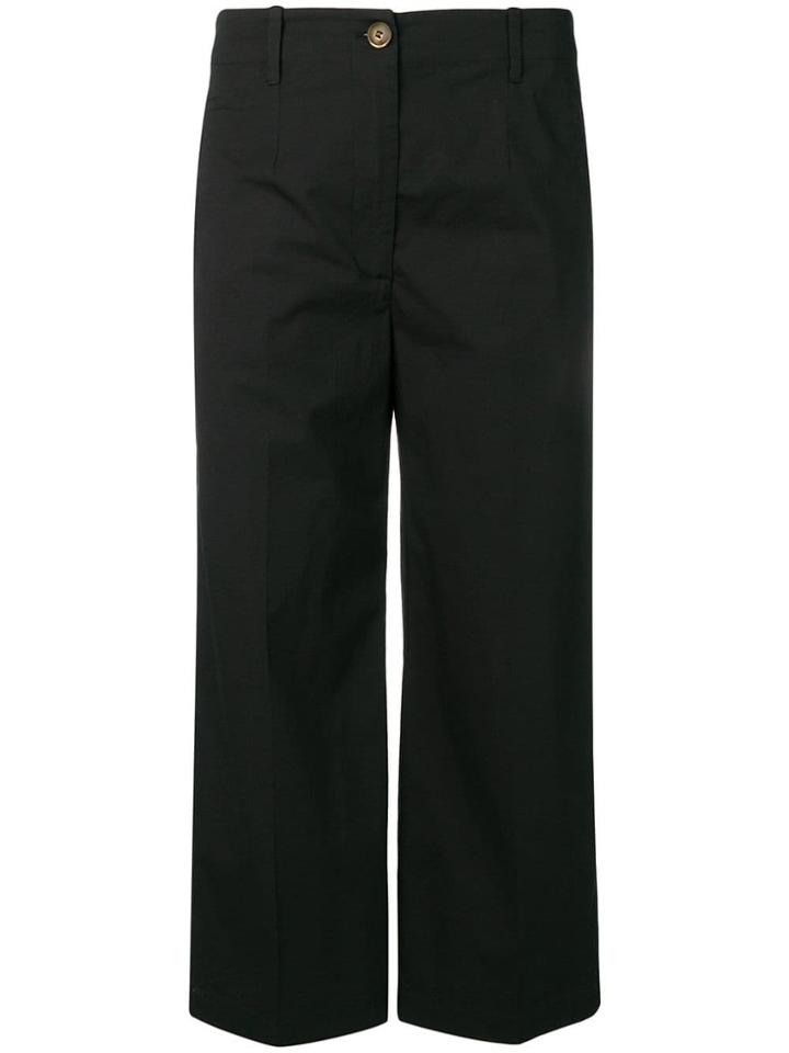 Semicouture Flare-styled Trousers - Black