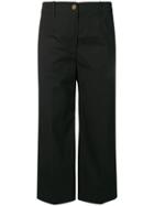 Semicouture Flare-styled Trousers - Black