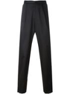 Emporio Armani Casual Trousers, Men's, Size: 50, Black, Cotton