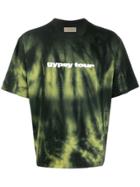 Paura Tie-dye Print T-shirt - Black