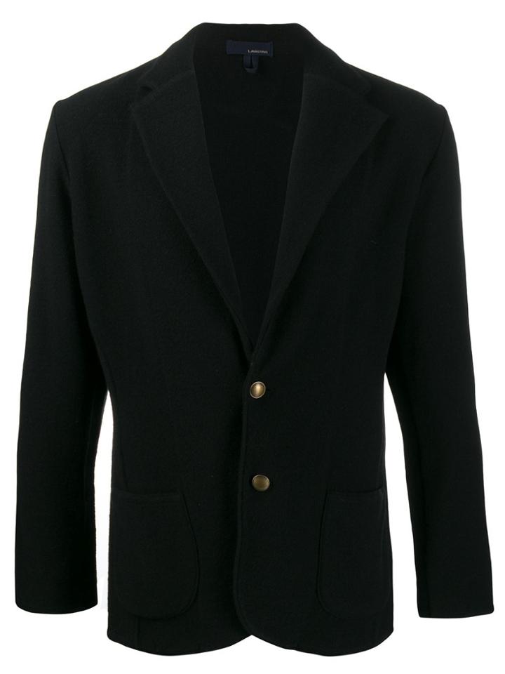 Lardini Single Breasted Tailored Jacket - Blue
