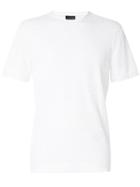 Emporio Armani Slim-fit Mesh T-shirt - White