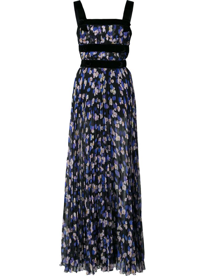 Philosophy Di Lorenzo Serafini Floral Print Sleeveless Dress -