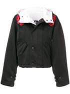 Marcelo Burlon County Of Milan Floral Appliqué Jacket - Black